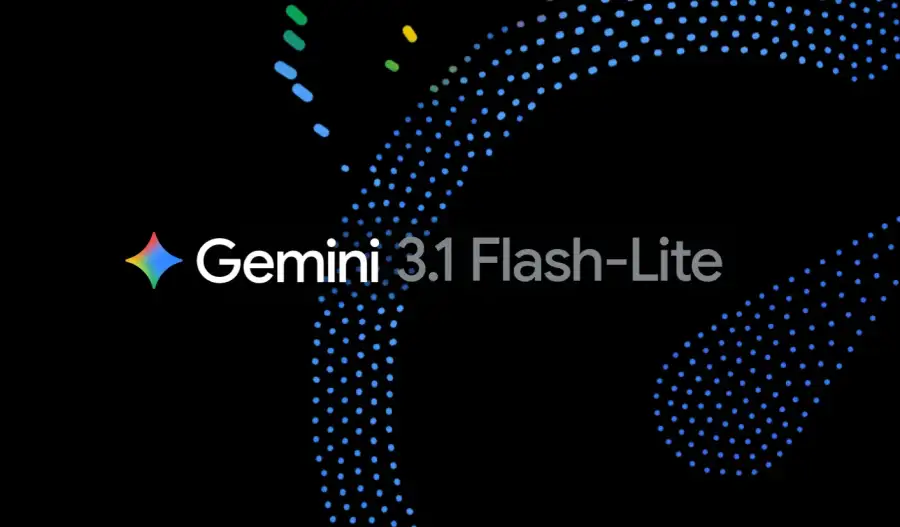 Screenshot of Gemini 3.1 Flash-Lite website