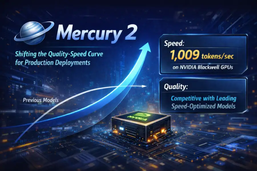 Screenshot of Mercury 2 website